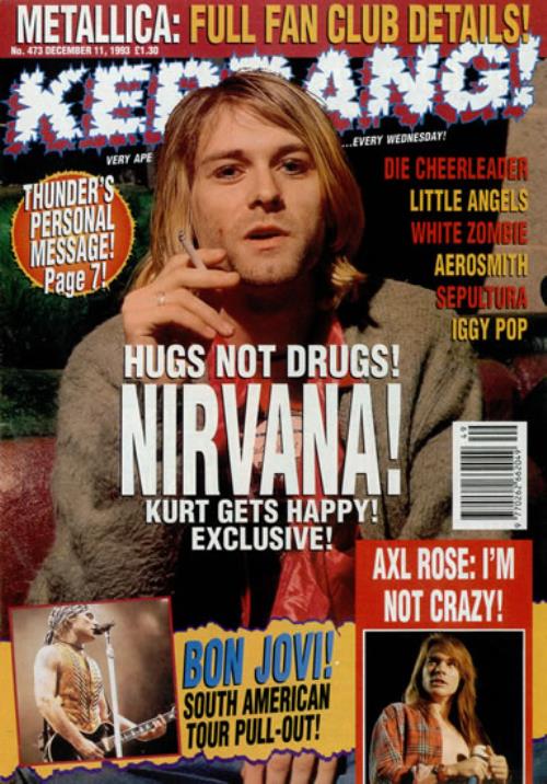 kerrang NIRVANA Kurt Cobain